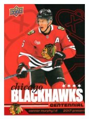 2025-26 Upper Deck Centennial Chicago Blackhawks 54 Connor Murphy