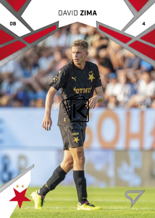 Fotbalová kartička 2024-25 SportZoo Chance Liga Serie 1 SK Slavia Praha David Zima 18