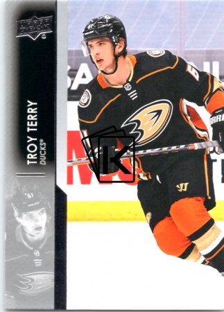 hokejová karta 2021-22 UD Series One 6 Troy Terry - Anaheim Ducks