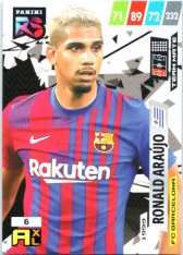 fotbalová kartička Panini Adrenalyn XL FIFA 365 2022 RS 6 Ronald Araujo FC Barcelona