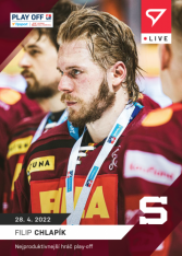 Hokejová kartička SportZoo 2021-22 Live L-139 Filip Chlapík HC Sparta Praha /58