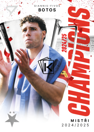 2025-26 SportZoo SK Slavia Praha Champions CH-18 Giannis-Fivos Botos