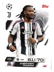 fotbalová kartička 2025-26 Topps Match Attax UCC 269 Khéphren Thuram (Juventus)
