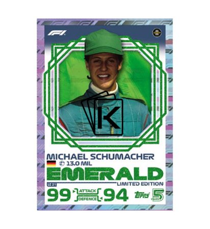 2024 Topps Turbo Attax Formule 1 Mega Tin Five Fold Černá