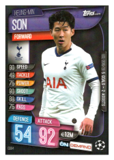 2019-20 Topps Match Attax On Demand OD64 Heung-Min Son Tottenham Hotspur