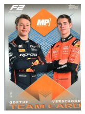 2025 Topps Turbo Attax F1 MP Motorsport F2 Teams  178 Goethe/Verschoor