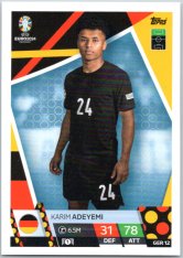 fotbalová karta Topps Match Attax EURO 2024 GER12 Karim Adeyemi (Germany)