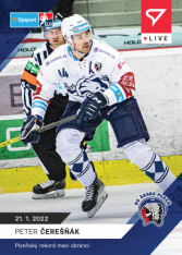 Hokejová kartička SportZoo 2021-22 Live L-086 Peter Čerešňák HC Škoda Plzeň /62
