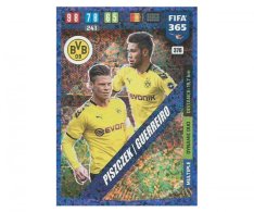 Fotbalová kartička Panini FIFA 365 – 2020 Multiple  376 Piszczek Guerreiro Borussia Dortmund