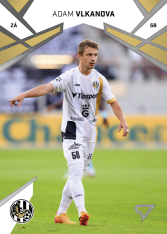 Fotbalová kartička 2024-25 SportZoo Chance Liga Serie 1 FC Hradec Králové Adam Vlkanova 82