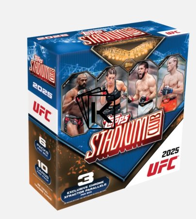 2025 Topps Stadium Club UFC Mega Box