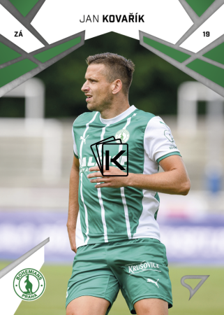 Fotbalová kartička 2024-25 SportZoo Chance Liga Serie 1 Bohemians Praha Jan Kovařík 151