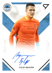 podepsaná fotbalová kartička SportZoo 2020-21 Fortuna Liga Signed Stars Level 1 SS1-11 Filip Nguyen FC Slovan Liberec /199