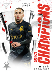 2025-26 SportZoo SK Slavia Praha Champions CH-21 Ondřej Lingr