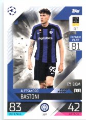 Fotbalová kartička 2022-23 Topps Match Attax UCL 336 Alessandro Bastoni - Inter Milan