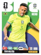 fotbalová kartička World Cup 2026 Adrenalyn XL 75 Eder Militao (Brazil)