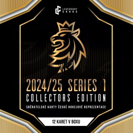 2024 25 Legendary Cards Český Hokej - Series 1 Collectors Edition Case ( 6 boxů)