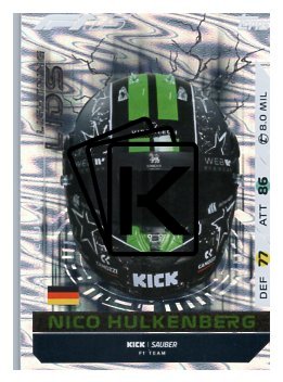 2025 Topps Turbo Attax F1 Kick Sauber Helmet LL10 Nico Hulkenberg