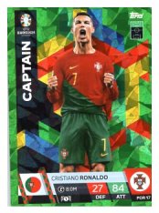 fotbalová karta Topps Match Attax EURO 2024 Green parallel ALB1 Etrit Berisha (Albania)