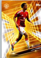 fotbalová kartička 2024-25 Topps Manchester United Fan Set Golden Future GF-5 Leny Yoro