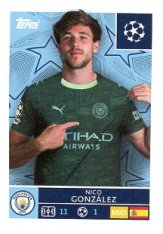 2025-26 Topps Champions League  Manchester City 306 Nico González