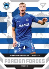 fotbalová kartička 2021-22 SportZoo Fortuna Liga Foreign Forces FF120 Marios Purzitidis FC Slovan Liberec