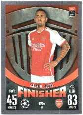 Fotbalová kartička 2023-24 Topps Match Attax UEFA Club Competitions 45	Gabriel Jesus Arsenal