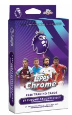 2025-26 Topps Chrome Premier League Hanger Box