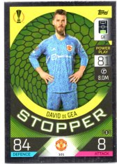 Fotbalová kartička 2022-23 Topps Match Attax UCL Stopper 101 David De Gea - Manchester United