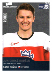 2019-20 Czech Ice Hockey Team 76 Adam Raška