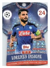 fotbalová kartička 2025-26 Topps UCC Winter SquadZone 24 Lorenzo Insigne SSC Neapol