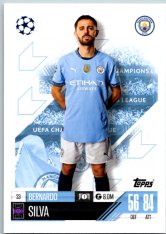 fotbalová kartička 2024-25 Topps Match Attax UEFA Club Competitions  23 Bernardo Silva (Manchester City)