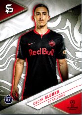 Fotbalová kartička 2023-24 Topps Superstars UEFA Club Competitions 69 Oscar Gloukh (FC Salzburg) – RC