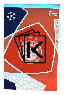 2025-26 Topps Champions League   Olympiacos 326 Club Badge