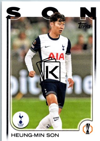fotbalová kartička 2024-25 Topps UEFA Club Competitions Flagship 68 Heung-min Son Tottenham Hotspur