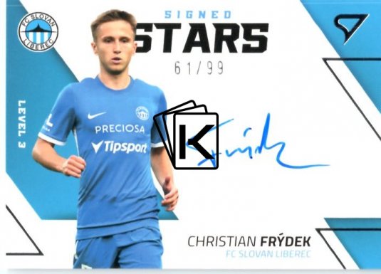 2022-23  Sprotzoo Fortuna Liga Singed Stars Level 3 Christián Frýdek FC Slovan Liberec