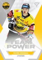 hokejová kartička 2021-22 SportZoo Tipsport Extraliga Team Power TP-36 Patrik Zdráhal HC Verva Litvínov