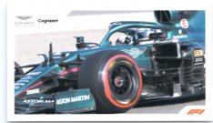 samolepka 2021 Topps Formule 1 Widescreen 89 Sebastian Vettel Aston Martin