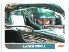 samolepka 2021 Topps Formule 1 75 Lance Stroll Aston Martin