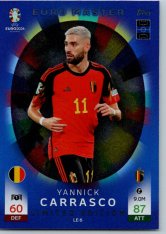 fotbalová karta Topps Match Attax EURO 2024 EURO Master Limited Edition LE 6. Yannick Carrasco (Belgium)