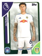 fotbalová kartička 2025-26 Topps  Premier League 327 Joe Rodon (Leeds United)