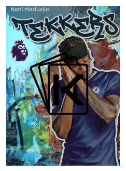 fotbalová kartička 2025-26 Topps  Premier League 108 Noni Madueke (Chelsea)  -  Tekker