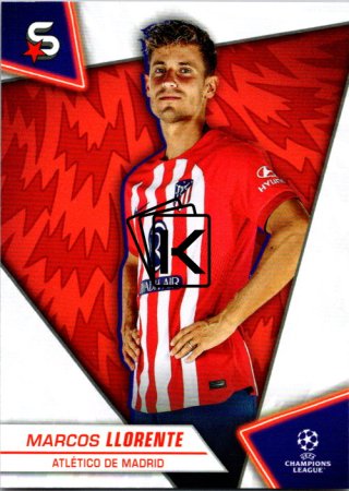 Fotbalová kartička 2023-24 Topps Superstars UEFA Club Competitions 23 Marcos Llorente (Atlético de Madrid)