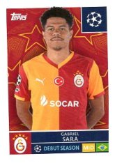 2025-26 Topps Champions League Galatasaray SK 234 Gabriel Sara
