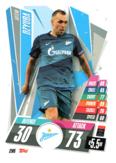 fotbalová kartička Topps Match Attax Champions League 2020-21 ZEN5 Artem Dzyuba FC Zenit