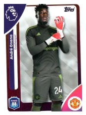 fotbalová kartička 2025-26 Topps  Premier League 200 André Onana (Manchester United)