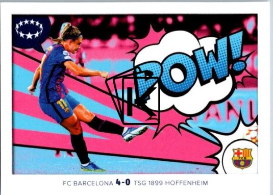 2024-25 Topps Champions League Memories That Stick 401 Alexia Putellas (FC Barcelona 4:0 TSG 1899 Hoffenheim) 2021