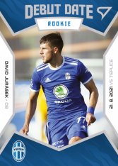 fotbalová kartička 2021-22 SportZoo Fortuna Liga Serie 2 Debute Date Rookie DR12 David Jurásek FK Mladá Boleslav