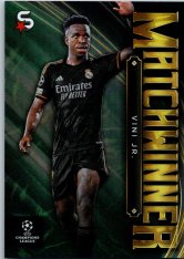 Fotbalová kartička 2023-24 Topps Superstars UEFA Club Competitions Matchwinner MW-05 Vini Jr. (Real Madrid C.F.)