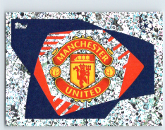 2023-24 Topps Champions League samolepka Logo Manchester United